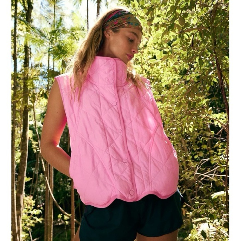 FP Movement by Free People Bright Pink Vest - Picture 2 of 4